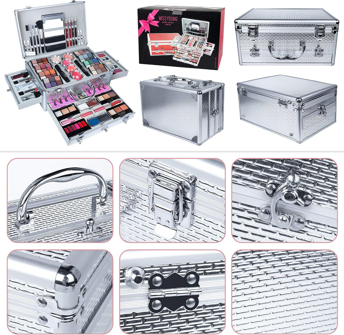All-in-One Make-up Box Set Multi-purpose Cosmetic Storage Beauty