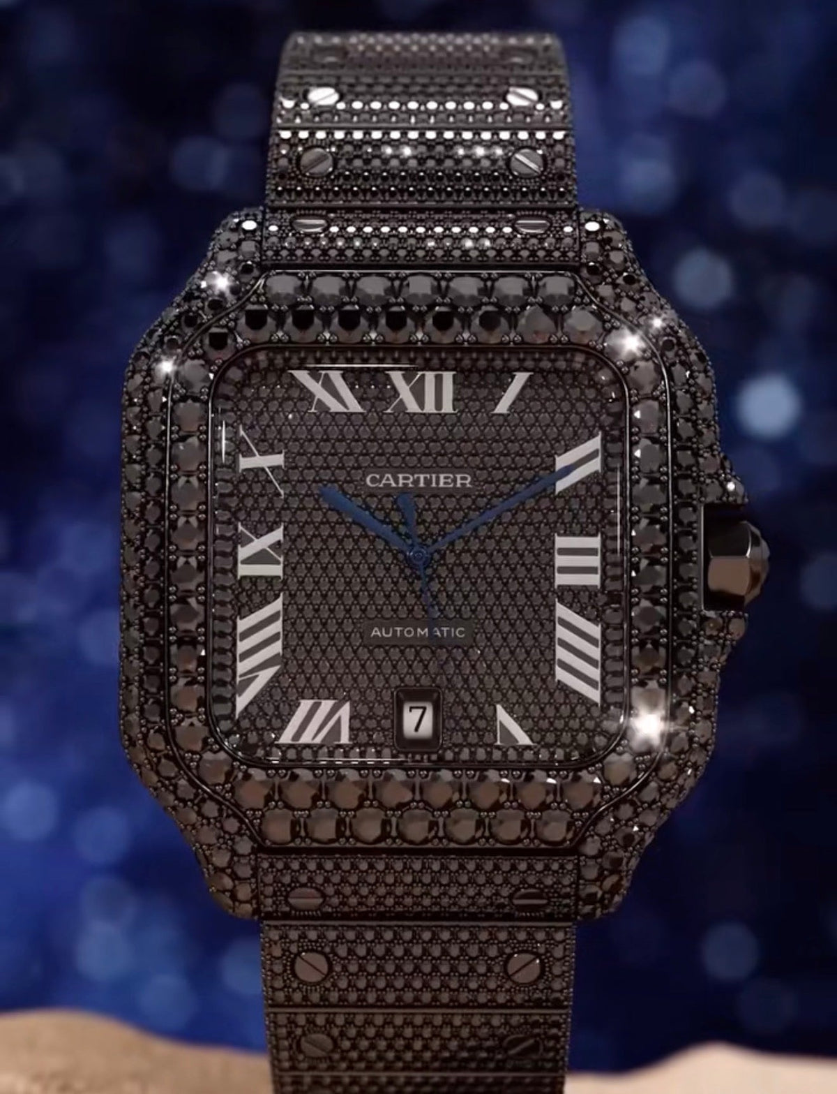Diamond Quartz Wrist Watch