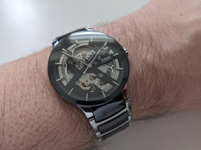 Rado Centrix Open Heart For Mens Watch || ساعة Rado Centrix Open Heart للرجال